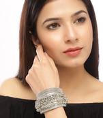 Traditional ghungroo oxidised handmade bracelet