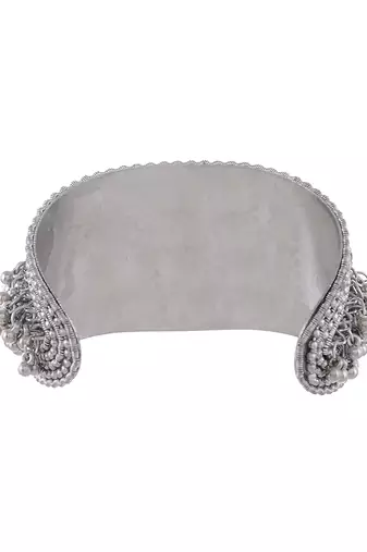 Traditional ghungroo oxidised handmade bracelet
