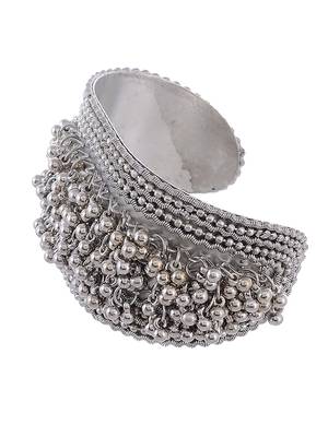 Traditional ghungroo oxidised handmade bracelet 3