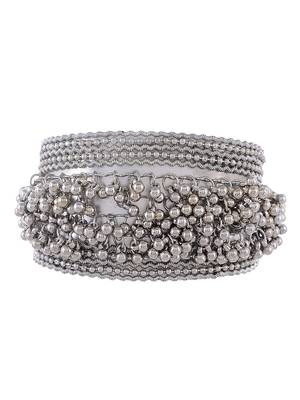 Traditional ghungroo oxidised handmade bracelet 4