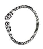 Oxidised silver elephant bracelet