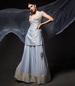 Powder Blue Lehenga