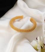 Gold plated hyperion spring bracelet
