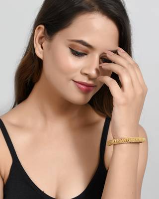 Gold plated hyperion spring bracelet 2