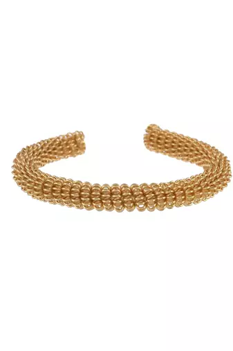 Gold plated hyperion spring bracelet