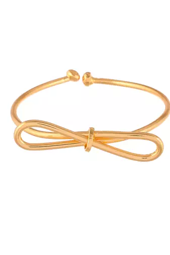 Contemporary infinity bracelet