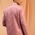 Light Pink royan viscose jodhpuri full sleeve with trouser for men's