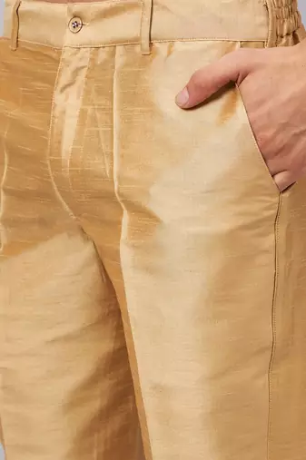 Black Jute Cotton Plain Indo western for men's