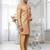 Gold Jute Cotton plain Indo western for men's