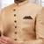 Gold Jute Cotton plain Indo western for men's