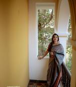 Blue Classic Designer Soft Silk  Zari Work Traditional Wear Saree
