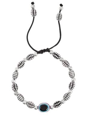 Silver plated evil eye bracelet 3
