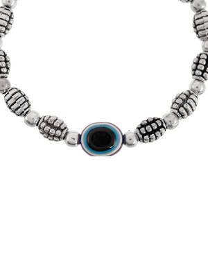 Silver plated evil eye bracelet 4