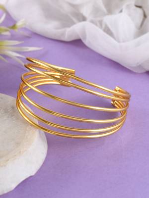 Gold plated western handcrafted bracelet 1