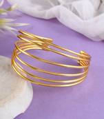 Gold plated western handcrafted bracelet