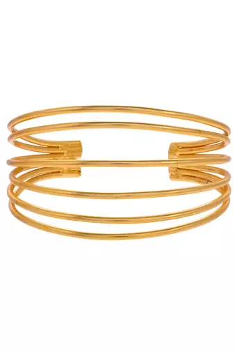 Gold plated western handcrafted bracelet