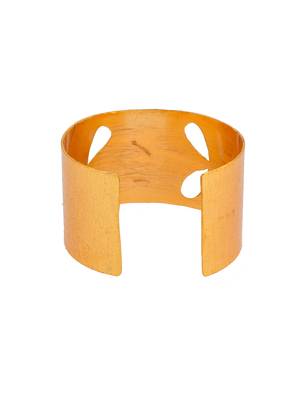 Gold plated traditional kada bracelet 3
