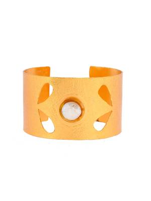 Gold plated traditional kada bracelet 4