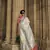Off White Silk Blend Weaving Work Saree
