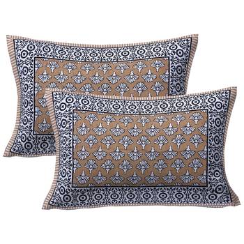Texstylers cotton printed 84 x 94 inches jaipuri queen bedsheet with 2 pillow covers 2