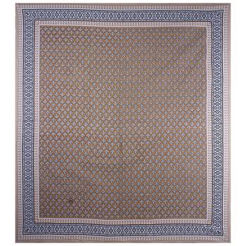 Texstylers cotton printed 84 x 94 inches jaipuri queen bedsheet with 2 pillow covers 4