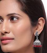 Temple jhumki earrings for women
