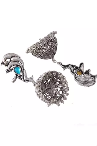 Dolphin jhumki earrings for women
