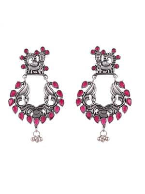 Long dangling jhumka earrings 2