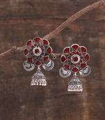 Temple jhumki earrings for women