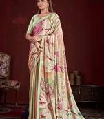 Premium Crepe Soft Silk Premium Digital Printed Saree