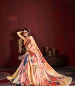 Premium Crepe Soft Silk Premium Digital Printed Saree