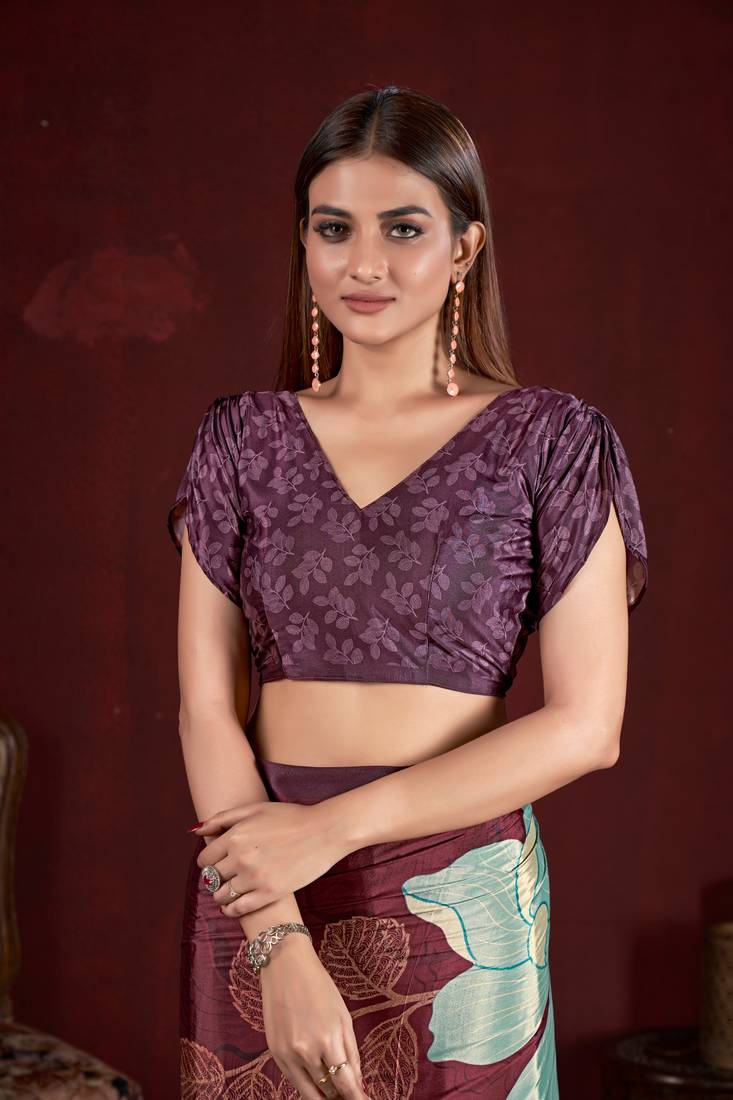 Premium Crepe Soft Silk Premium Digital Printed Saree