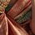 Elora floral printed soft silk banarasi saree for women (green)