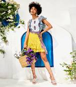 Fairylike sky blue blouse