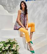 Esme multicolour halter blouse