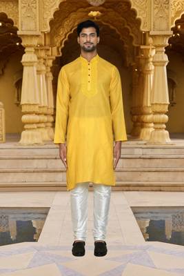 Cotton kurta chudidar for men 1