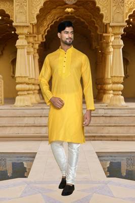 Cotton kurta chudidar for men 2