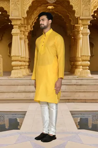 Cotton kurta chudidar for men