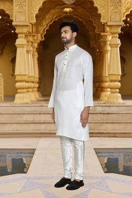 Cotton kurta chudidar for men 3