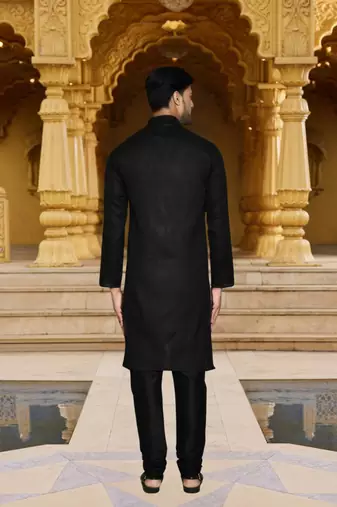 Art silk kurta chudidar for mens