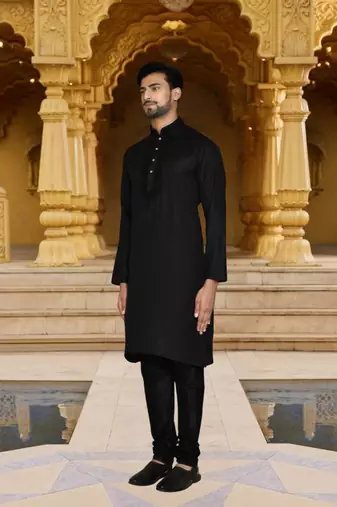 Art silk kurta chudidar for mens