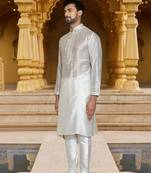 Art silk kurta chudidar for mens