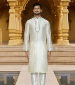 Art silk kurta chudidar for mens