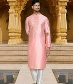 Art silk kurta chudidar for mens