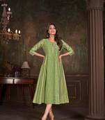 Premium stylish printed cotton kurti