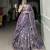 Grey Colour Wedding Special Real Mirror Work Lehenga Choli