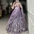 Grey Colour Wedding Special Real Mirror Work Lehenga Choli