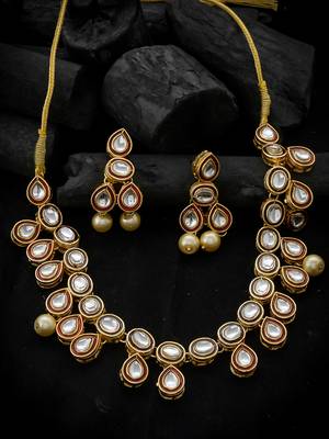 Kundan gold plated  jewellery set 1