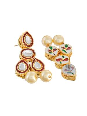Kundan gold plated  jewellery set 4