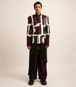 The chaos cascade trousers & skirt set